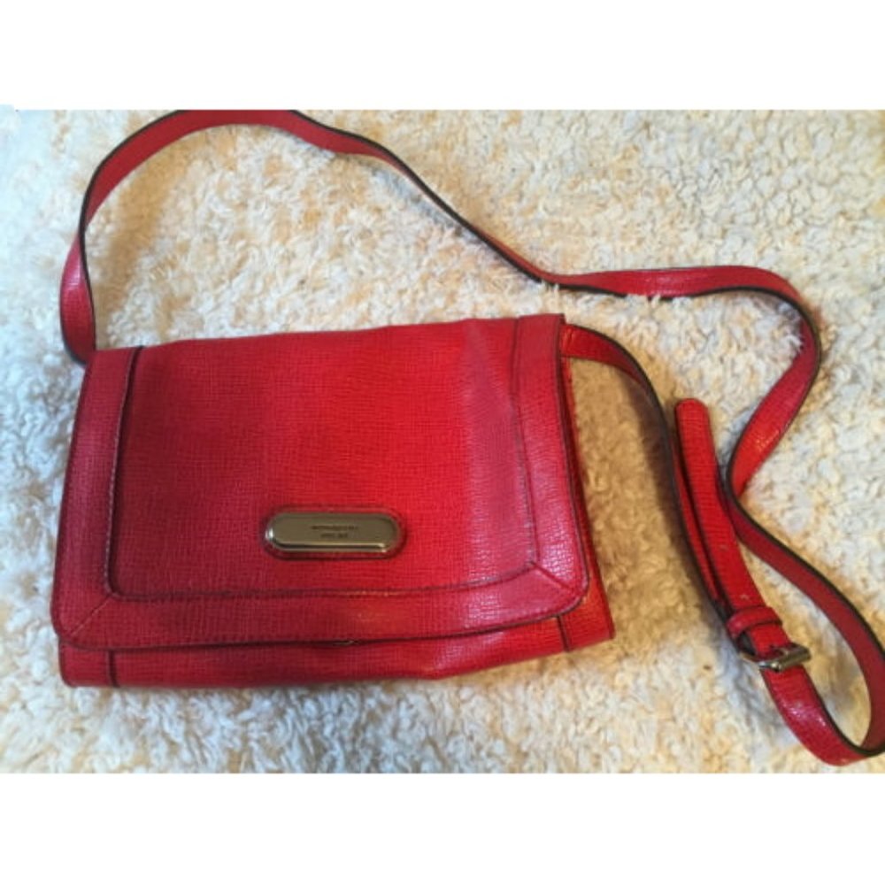 Liz Claiborne Faux Alligator Leather Handbag
